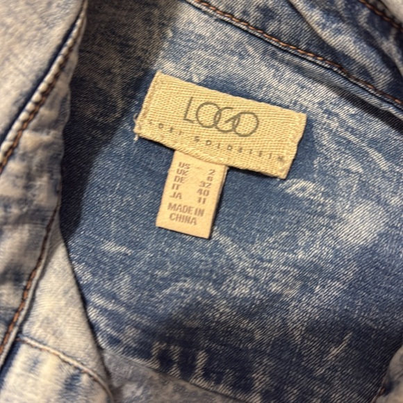 LOGO denim jacket - Picture 2 of 3